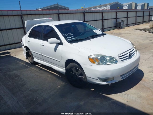 2003 TOYOTA COROLLA S