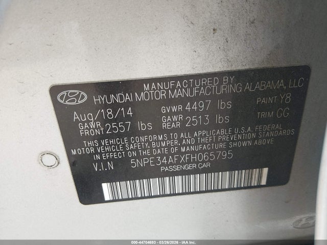 HYUNDAI SONATA SPORT - 9