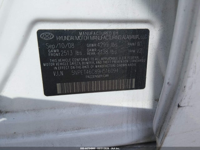 HYUNDAI SONATA GLS - 9