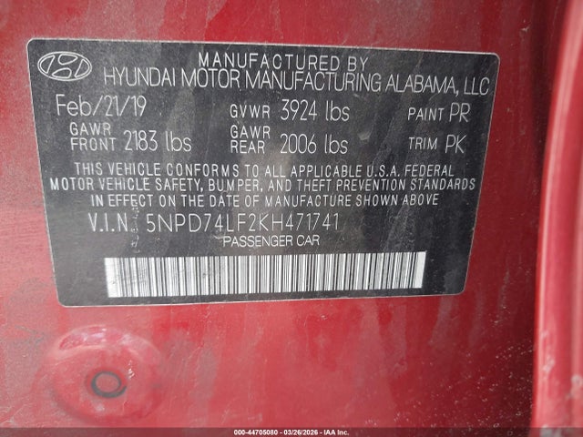 HYUNDAI ELANTRA SE - 9