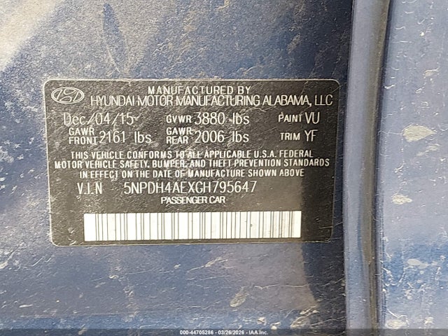 HYUNDAI ELANTRA SE - 9