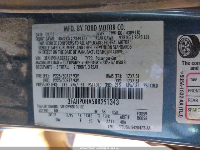 FORD FUSION SE - 9