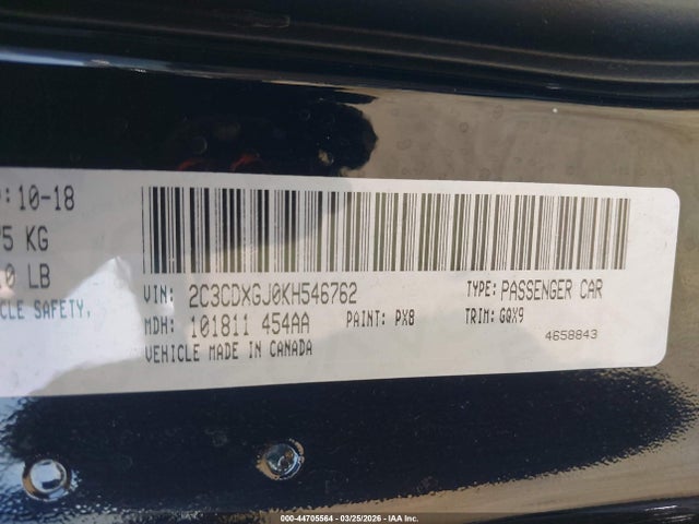 DODGE CHARGER SCAT PACK RWD - 9