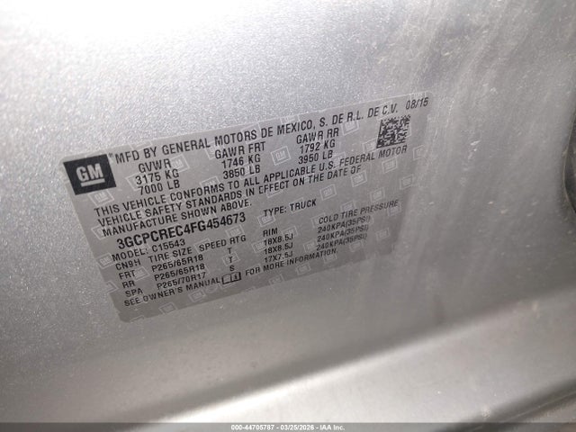 CHEVROLET SILVERADO 1500 2LT - 9