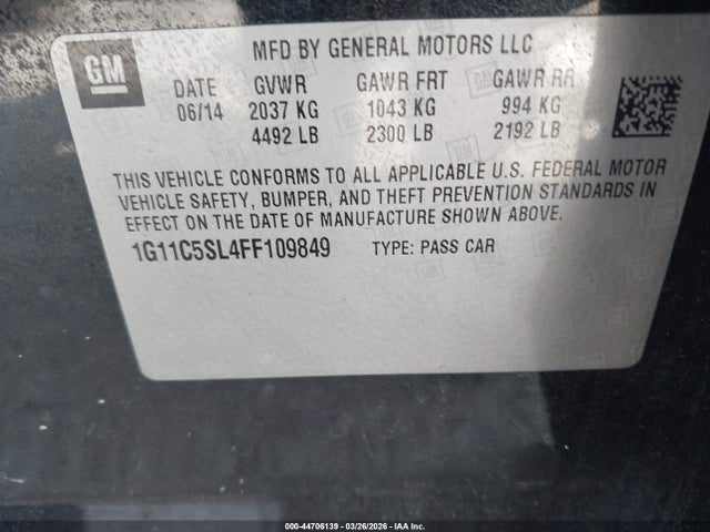 CHEVROLET MALIBU 1LT - 9