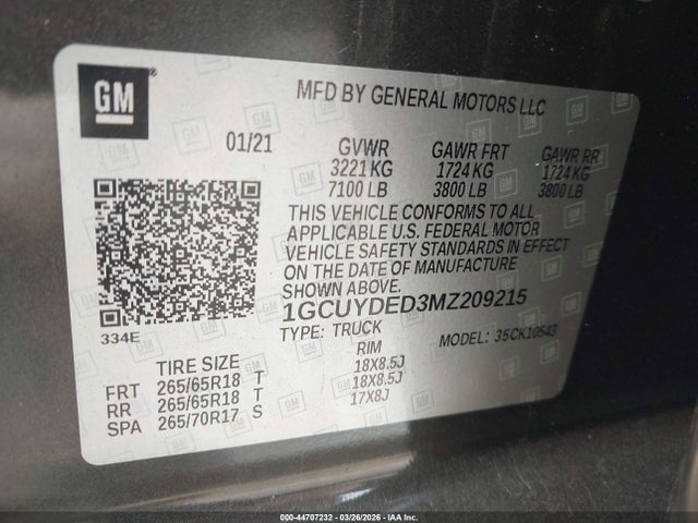 CHEVROLET SILVERADO 1500 4WD SHORT BED LT - 9