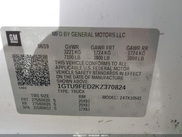 صورة 9 لـ 2019 GMC SIERRA 1500 DENALI