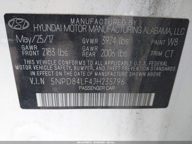 HYUNDAI ELANTRA SEL - 9