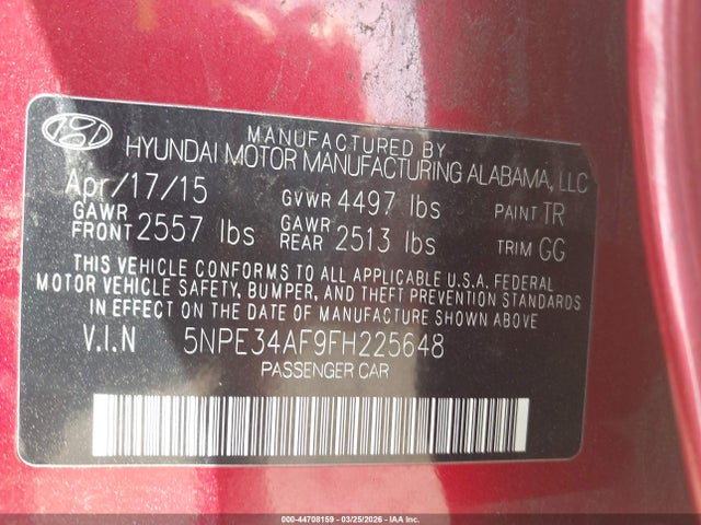 HYUNDAI SONATA SPORT - 9