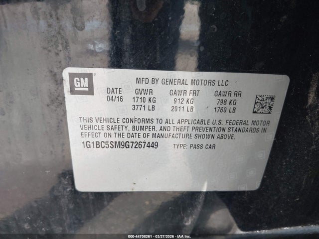 CHEVROLET CRUZE LS AUTO - 9