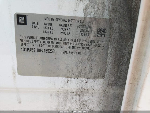 CHEVROLET CRUZE LS AUTO - 9