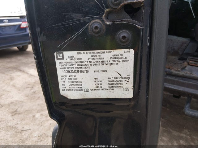 CHEVROLET SILVERADO 2500HD LS - 9