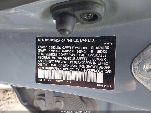 HONDA CIVIC EX - 9