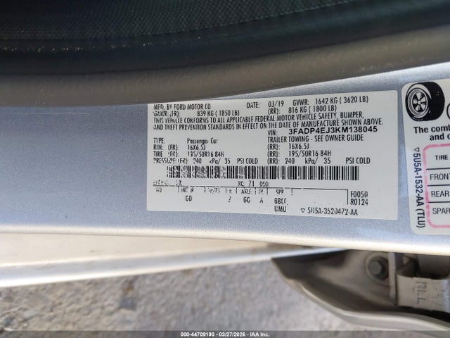 FORD FIESTA SE - 9