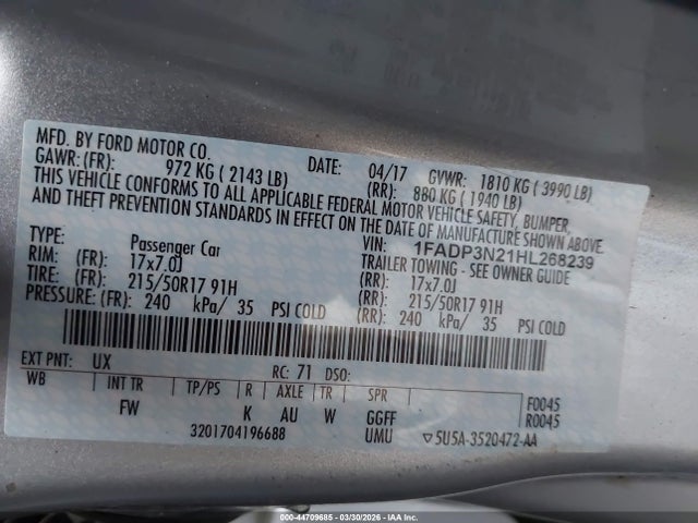 FORD FOCUS TITANIUM - 9