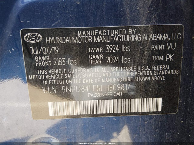 HYUNDAI ELANTRA SEL - 9