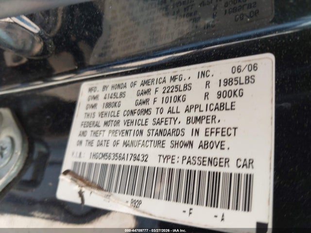 HONDA ACCORD 2.4 SE - 9