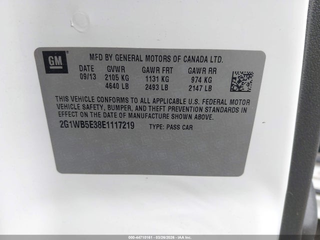 CHEVROLET IMPALA LIMITED LT - 9