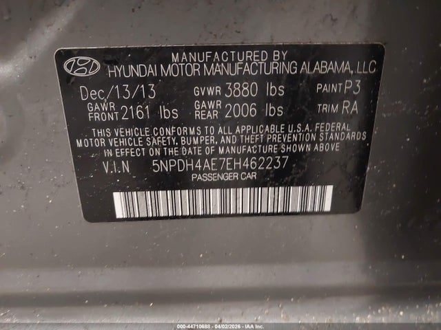2014 Hyundai ELANTRA SE photo 9