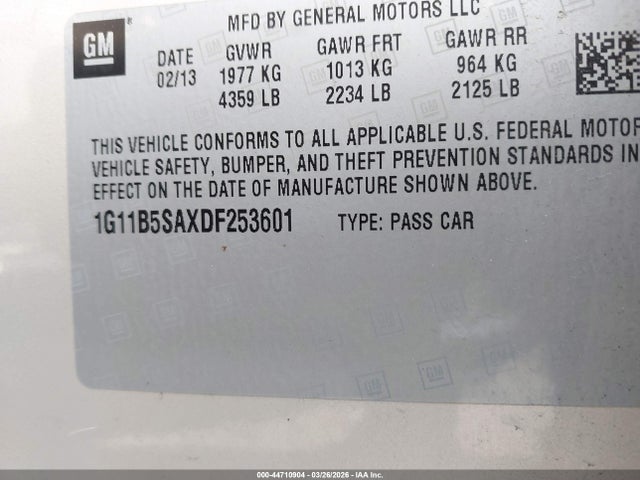 CHEVROLET MALIBU 1LS - 9