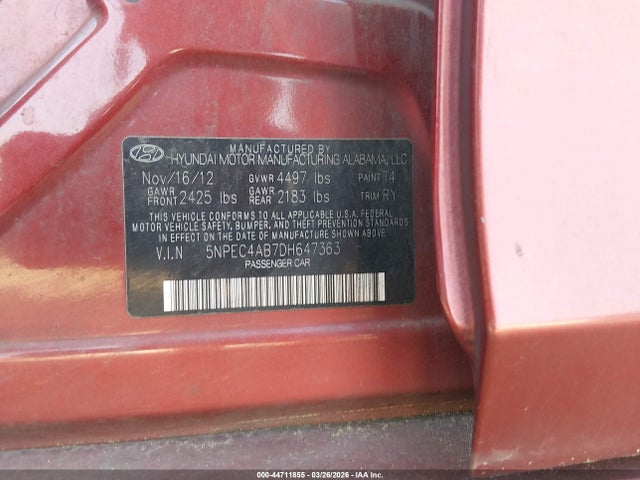 HYUNDAI SONATA SE 2.0T - 9