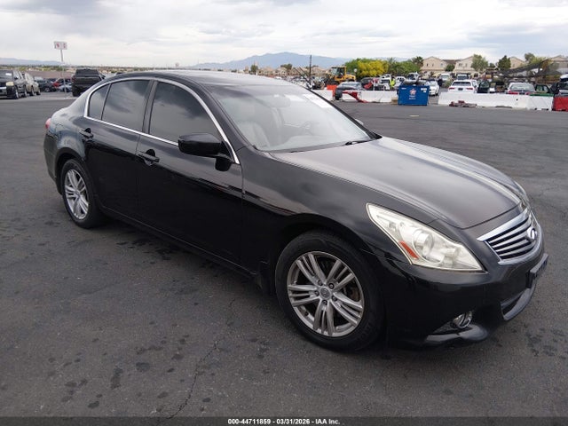 2012 INFINITI G37 