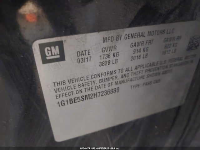 CHEVROLET CRUZE LT AUTO - 9