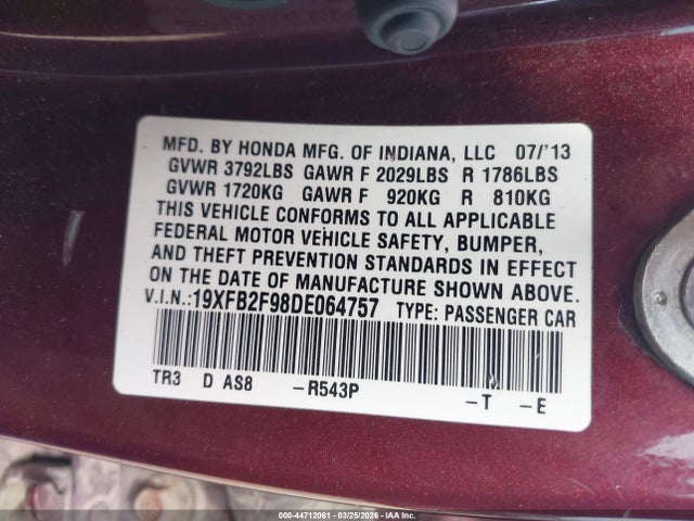 HONDA CIVIC EX-L - 9