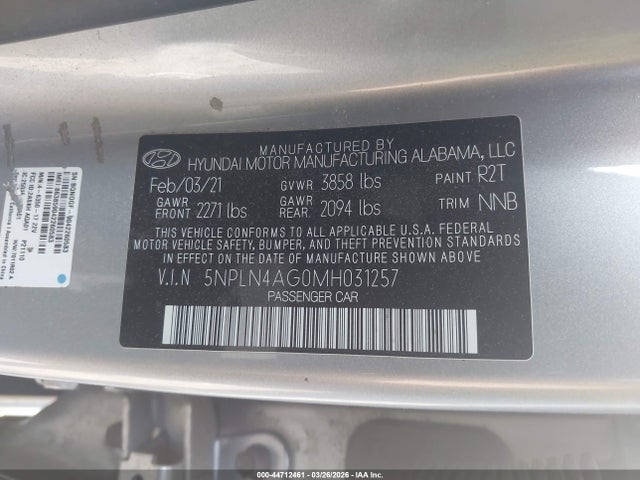 HYUNDAI ELANTRA SEL - 9