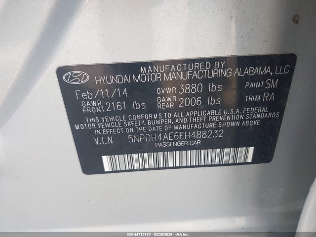 HYUNDAI ELANTRA SE - 9