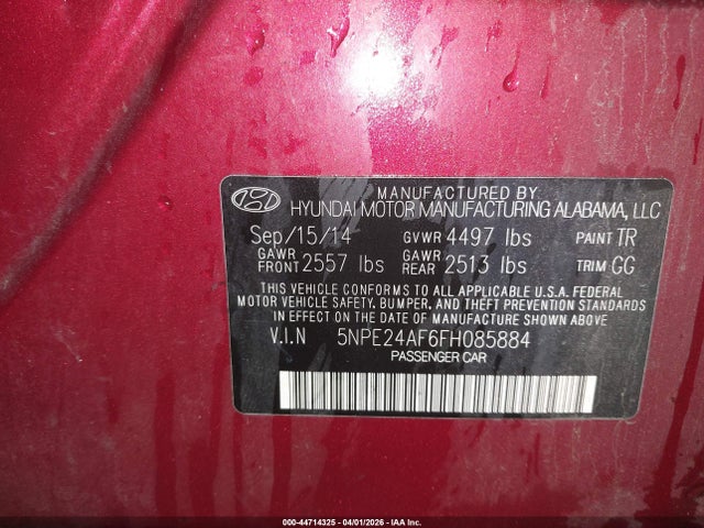 HYUNDAI SONATA SE - 9