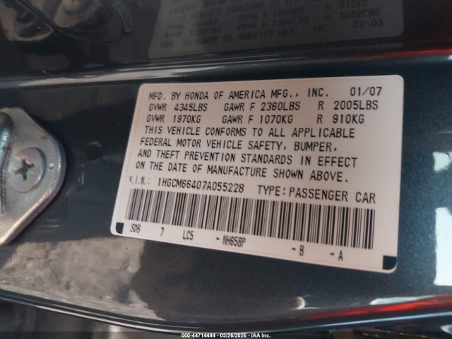 HONDA ACCORD 3.0 SE - 9