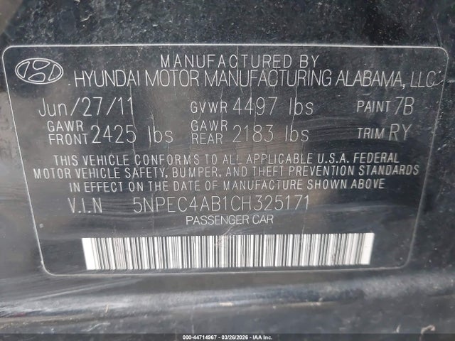 HYUNDAI SONATA SE 2.0T - 9