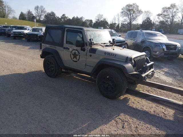 2017 JEEP WRANGLER WILLY WHEELER 4X4