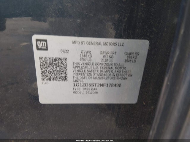 CHEVROLET MALIBU FWD LT - 9