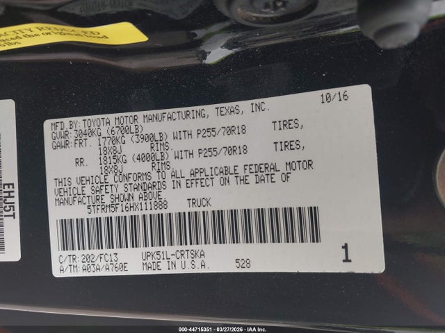 TOYOTA TUNDRA - 9