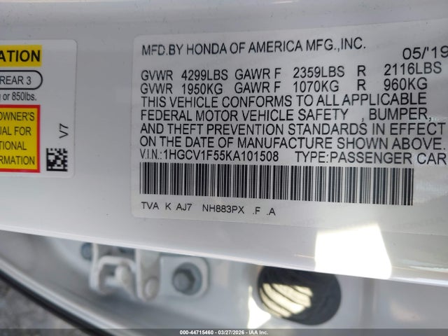 HONDA ACCORD EX-L - 9