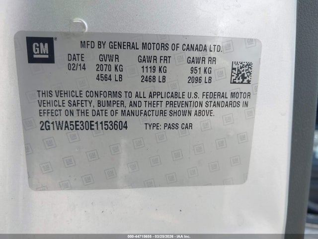 CHEVROLET IMPALA LIMITED LS - 9