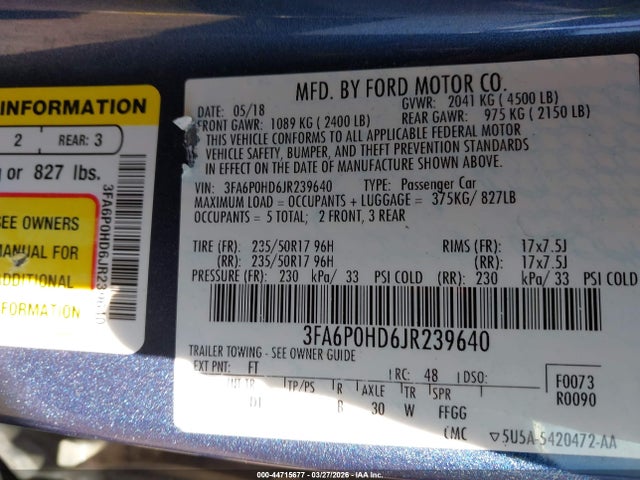 FORD FUSION SE - 9