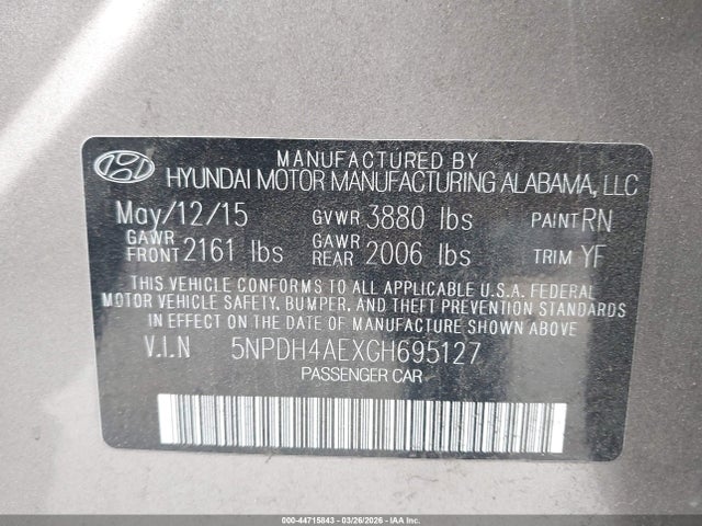 HYUNDAI ELANTRA SE - 9