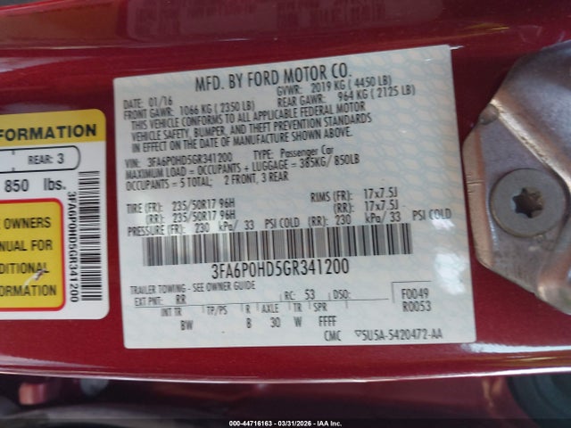 FORD FUSION SE - 9