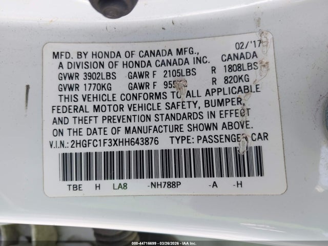 HONDA CIVIC EX-T - 9