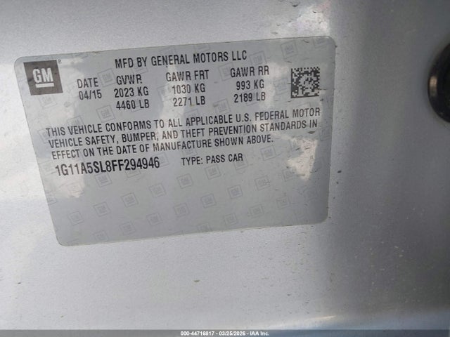 CHEVROLET MALIBU 1FL - 9