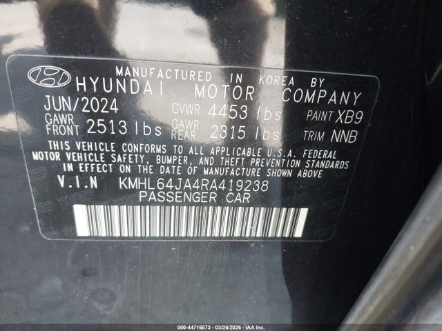 HYUNDAI SONATA SEL - 9