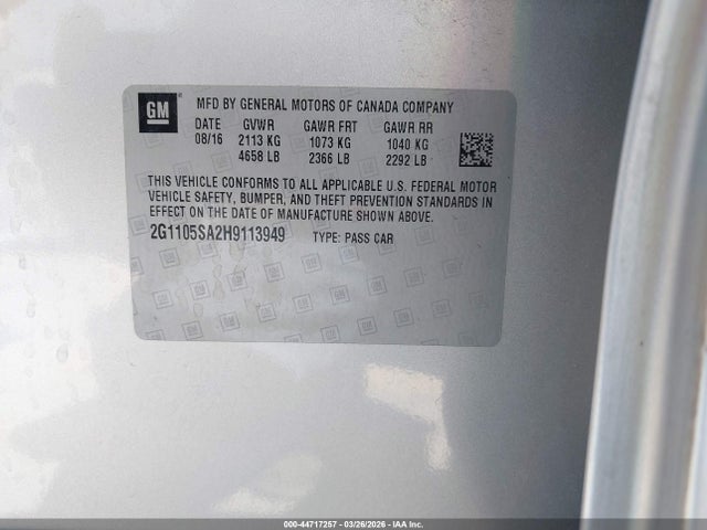 CHEVROLET IMPALA 1LT - 9