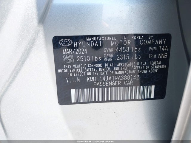 HYUNDAI SONATA SEL - 9