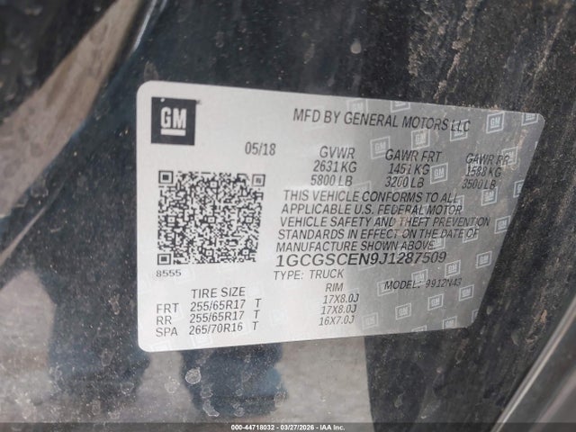 CHEVROLET COLORADO LT - 9