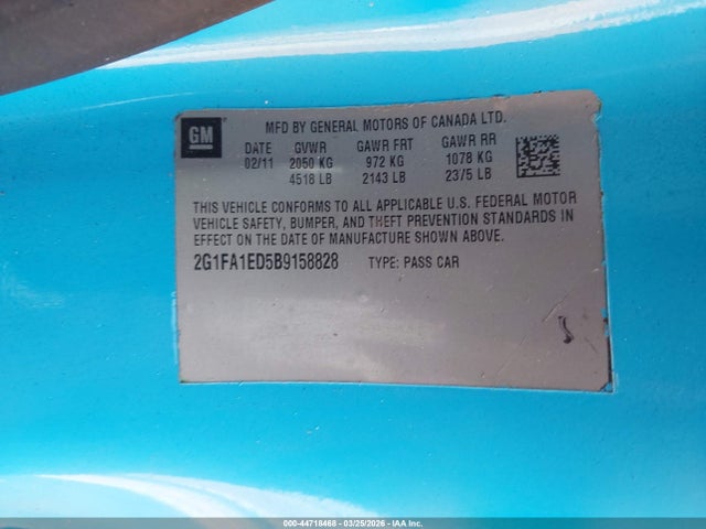 CHEVROLET CAMARO 2LS - 9