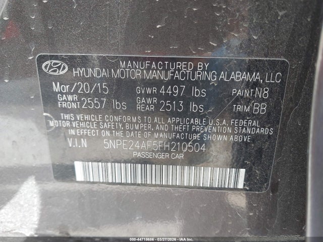 HYUNDAI SONATA SE - 9