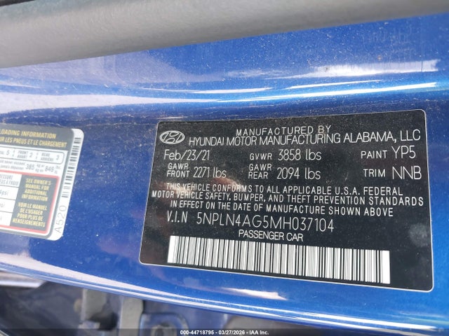 HYUNDAI ELANTRA SEL - 9